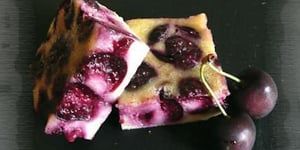 Photo de la Recette: Clafoutis aux Cerises à L'amande