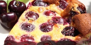 Photo de la Recette: Clafoutis aux Cerises avec ou sans noyaux ?