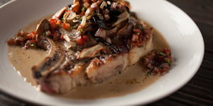 Côte de Boeuf pour Deux Sauce Forestière