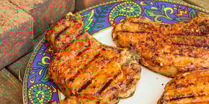 Photo de la Recette: Côtelettes de Porc BBQ Cajun