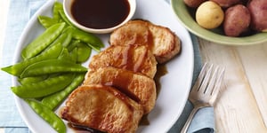 Côtelettes de Porc Glacées à L'érable et au Balsamique