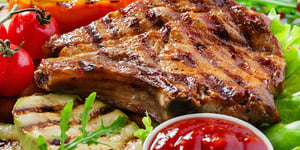 Photo de la Recette: Côtelettes de Porc sur le BBQ