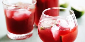 Cocktail au Jus de Fleur, Citron et Miel