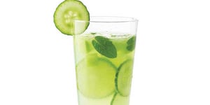 Cocktail au Melon Miel et Concombre