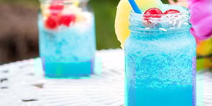 Photo de la Recette: Cocktail Blue Lagoon