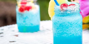 Photo de la Recette: Cocktail Blue Lagoon