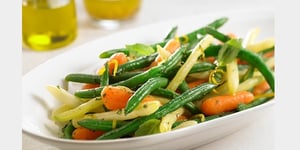 Photo de la Recette: COCKTAIL DE LÉGUMES LIME ET BASILIC