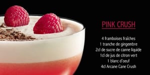 Cocktail Saint Valentin Le Pink Crush