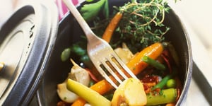 Photo de la Recette: Cocotte de Légumes-Fanes au Jambon