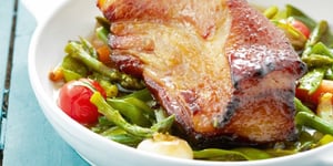 Cocotte de Légumes Nouveaux et Lard Paysan