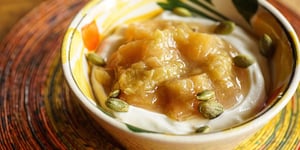 Photo de la Recette: Compote de Rhubarbe et Ananas