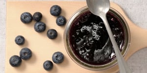 Confiture de Bleuets Cuite Cristaux CERTO