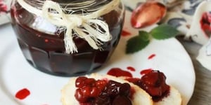 Photo de la Recette: Confiture de Cerises à la Groseille