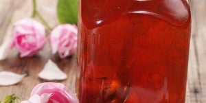 Photo de la Recette: Confiture de Pétales de Rose avec son Zeste de Citron