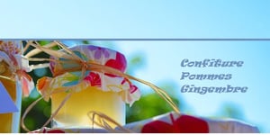 Photo de la Recette: Confiture de Pommes – Gingembre