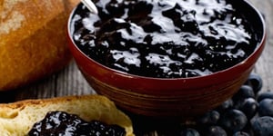 Photo de la Recette: Confiture sans Cuisson au Bleuet