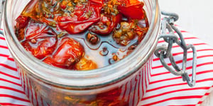 Photo de la Recette: Conserve de Tomate Confite