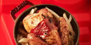 Photo de la Recette: Coquelet en Cocotte