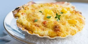 Photo de la Recette: Coquilles à la Bretonne