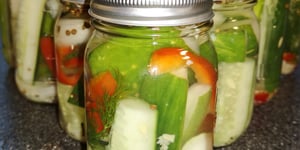 CORNICHONS À L'ANETH