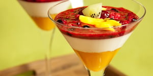Coulis aux Bleuets et aux Fraises