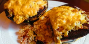 Courge Farcie à la Saucisse