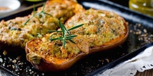 Photo de la Recette: Courge Farcie au Fromage