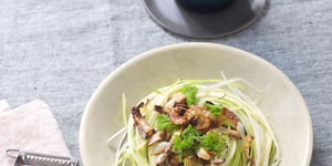 Photo de la Recette: Courgettes Crues au Fenouil Rôti