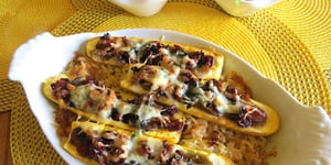Photo de la Recette: Courgettes Farcies à L’italienne