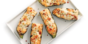 Photo de la Recette: Courgettes Grillées à la Ricotta