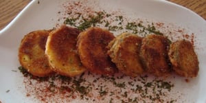 Photo de la Recette: COURGETTES PANÉES
