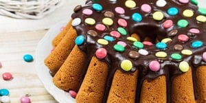 Couronne de Pâques au Chocolat