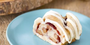 Photo de la Recette: Couronnes Fourrées aux Canneberges