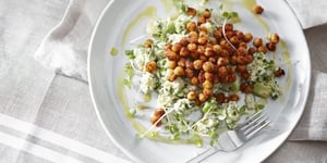 Photo de la Recette: COUSCOUS DE CHOU-FLEUR ET POIS CHICHES ÉPICÉS