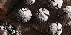 Photo de la Recette: Craquelures Chocolatées