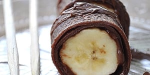 Crêpes au Chocolat & Maki de Crêpes Banane Nutella