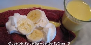 Photo de la Recette: Crêpes Red Velvet