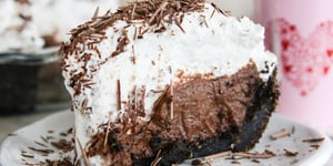Photo de la Recette: Crème au Chocolat Tarte à la Crème Fouettée à la Vanille