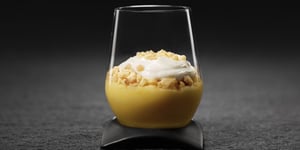 Photo de la Recette: Crème au Citron Crumble au Yogourt