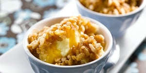 Photo de la Recette: Crème au Four avec Sirop de Caramel