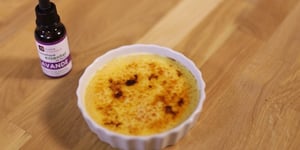 Photo de la Recette: CRÈME BRÛLÉE À LA LAVANDE