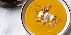 Photo de la Recette: Crème de Butternut au Curcuma