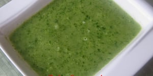 Crème de Céleri et Épinards
