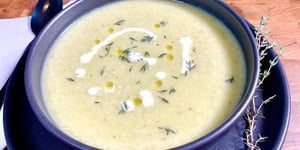 Crème de Poireaux et Pommes