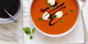 Crème de Poivron Rouge Rôti et Bocconcini Tre Stelle®