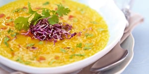 Photo de la Recette: Crème de Poivrons Jaunes Vegan