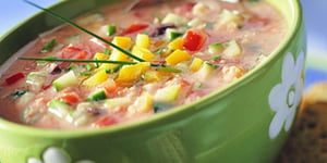 Crème de Poivrons Rouges Rôtis