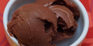 Crème Glacée au Chocolat (SANS ALLERGÈNES)
