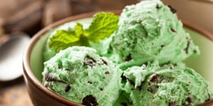 Crème Glacée Menthe et Chocolat