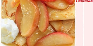 Photo de la Recette: Pommes du Québec Sautées au Caramel D’érable